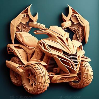 3D модель Honda TRX700XX (STL)